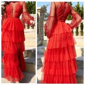 POLKA DOT RED SPECIAL EVENT MAXI